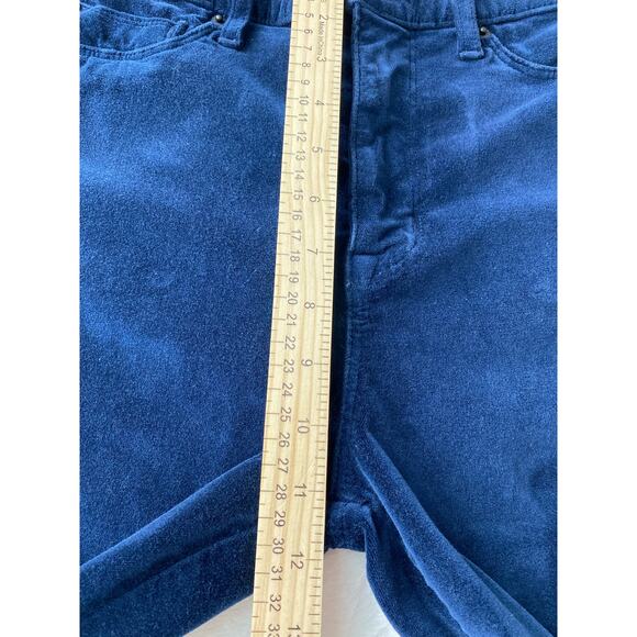 Hudson Cropped High Rise Velvet Jeans - Picture 5 of 10